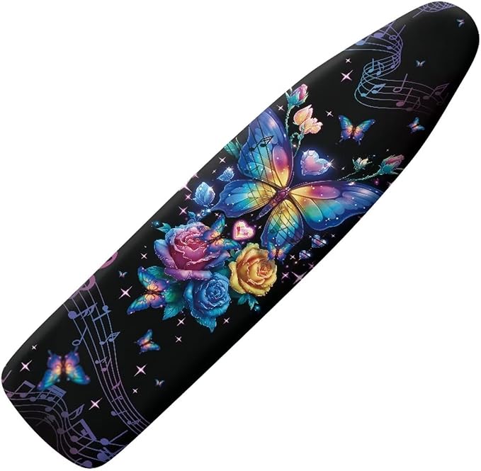 Rose Butterfly Ironing Board Cover