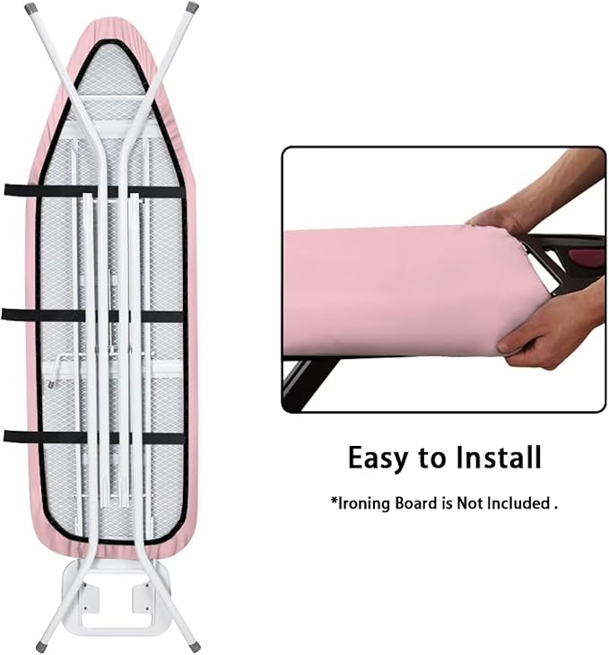 Pink Ironing Board Covers Stylish Standard Washable Ironing Board Protector