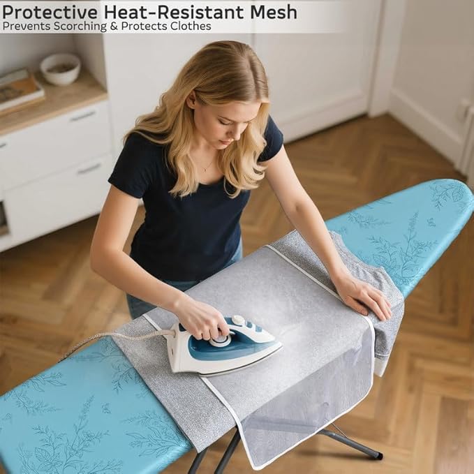 FIOBEE Ironing Board Cover and Pad Extra Thick Iron Board Pad