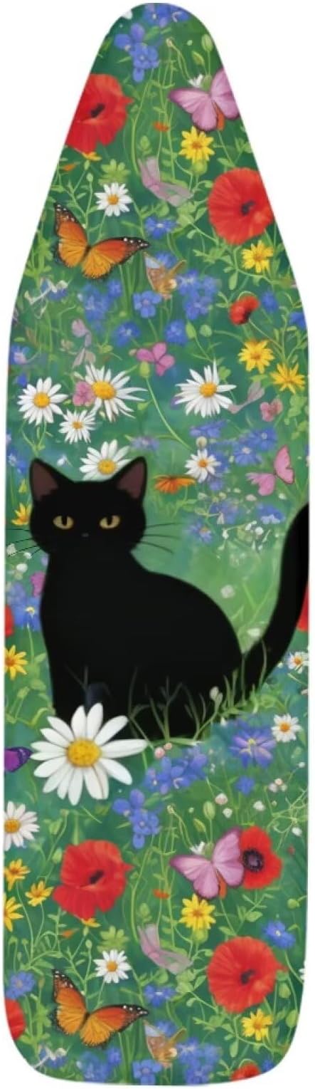 Cat Daisy Ironing Board Cover and Pad Cover