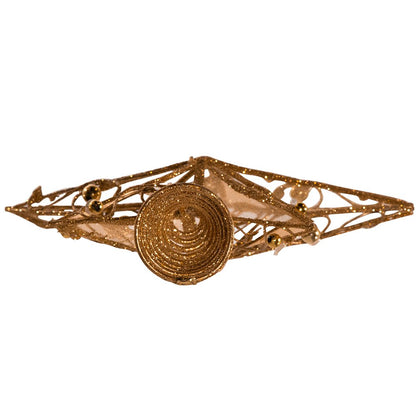 Kurt Adler 6-1/4-Inch Gold Wire Star Treetop