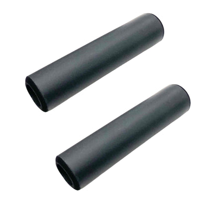 2 Pairs Ultralight Soft Foam Handlebar Grips, High Density Bike Handlebar Grips, Resist to Slip and Shock-Absorbing Mountain Bike End Grips for MTB, Beach Vehicle, Scooter