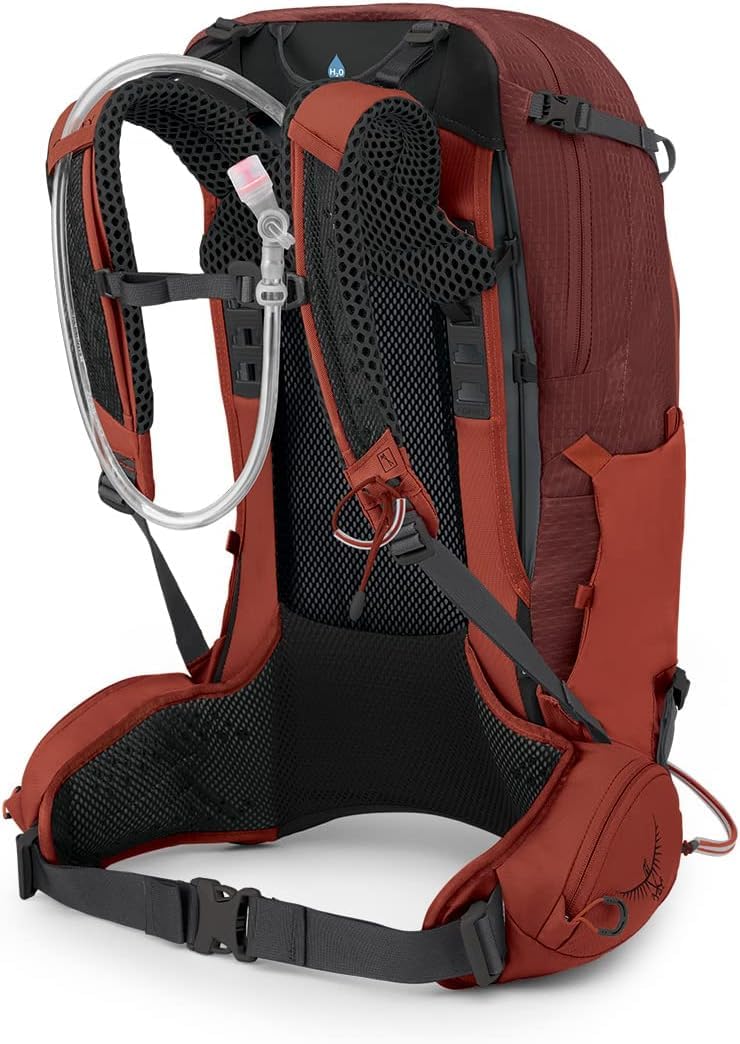 Osprey Manta 24L Men's Hiking Backpack with Hydraulics Reservoir, Oak Leaf Orange