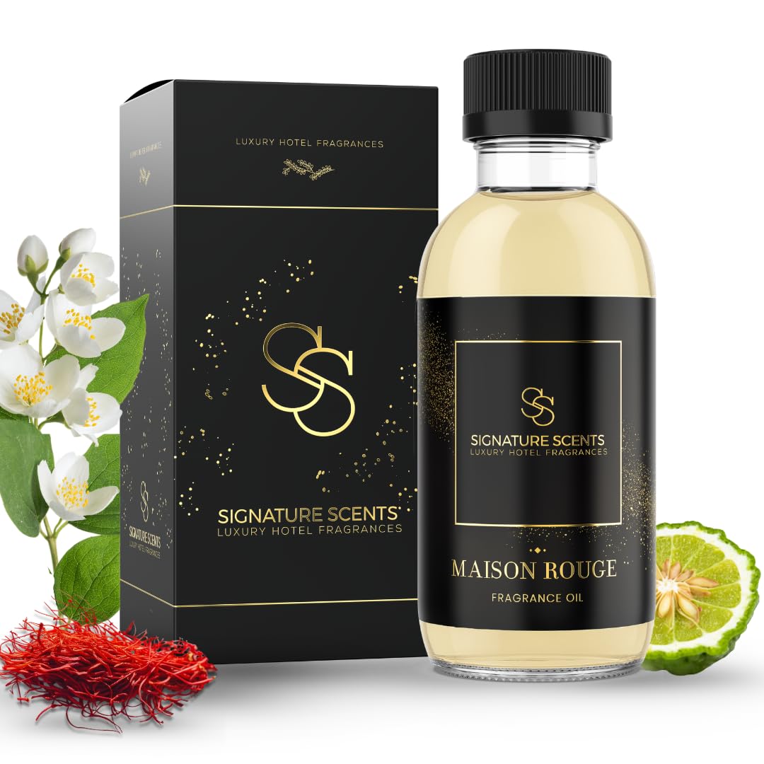 Luxury Hotel Diffuser Oil for Hotels and Homes - Aromatherapy Oils for use with an Essential Oil Diffuser at Home - Fragrance-Scent Diffuser Oil Blend (Winter Spruce) 4.05fl oz (120ml)