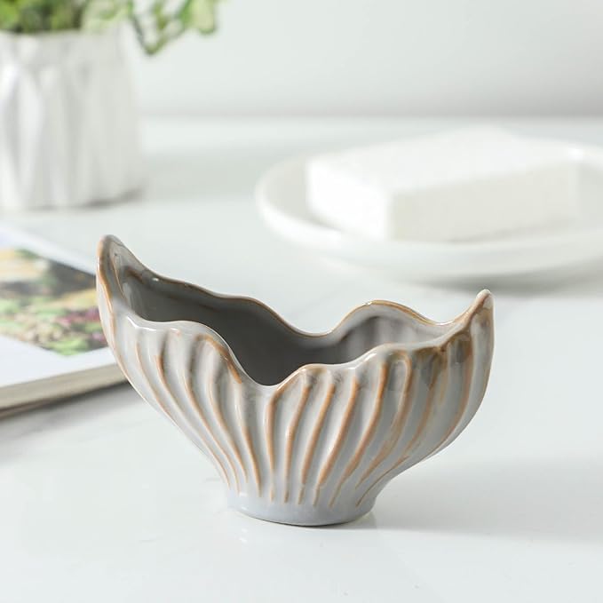 Sponge Holder for Kitchen Sink, Ceramic Sponge Holder