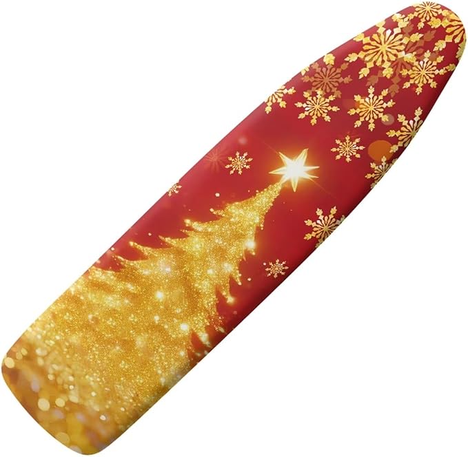 Christmas Tree Print Ironing Board Cover Protector Snowflake Print Ironing