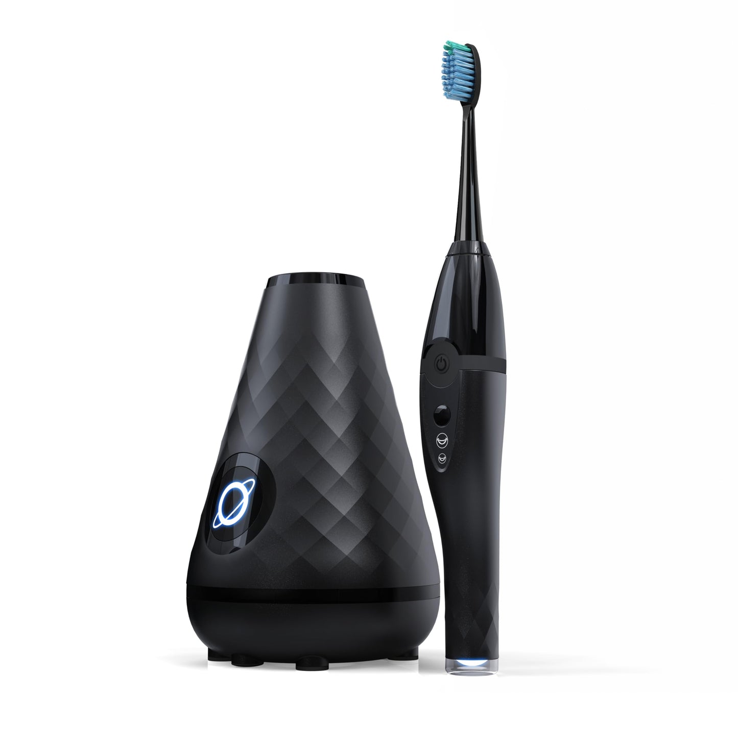 Tao Clean UV Sanitizing Sonic Toothbrush and Cleaning Station, Electric Toothbrush, Dual Speed Setting, White
