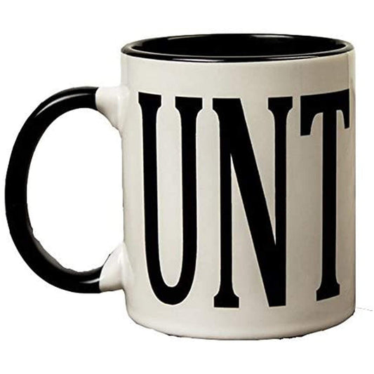 11 ounce UNT with black handle Coffee Mug - Custom Coffee/Tea Cups - Dishwasher and Microwave Safe