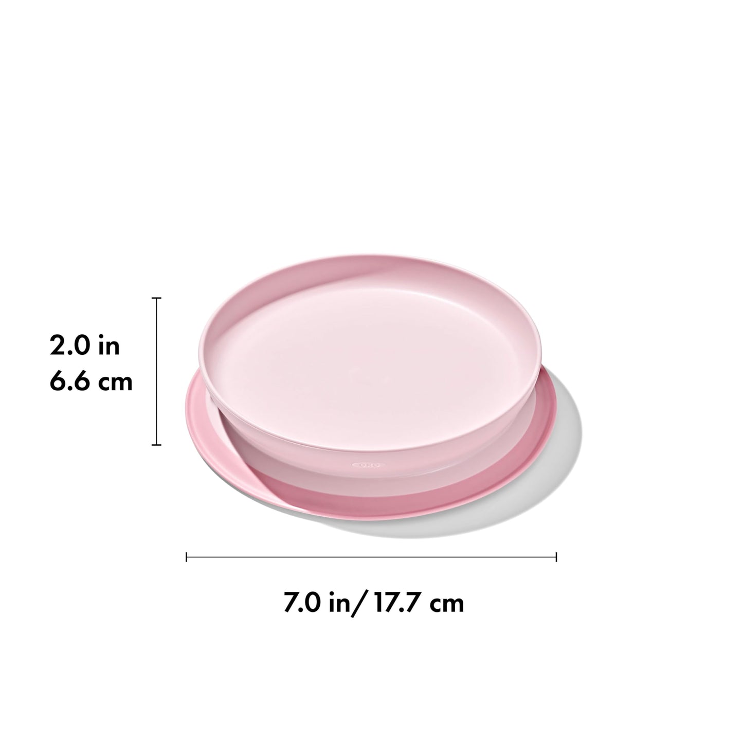 OXO Tot Stick and Stay Suction Plate - Blossom