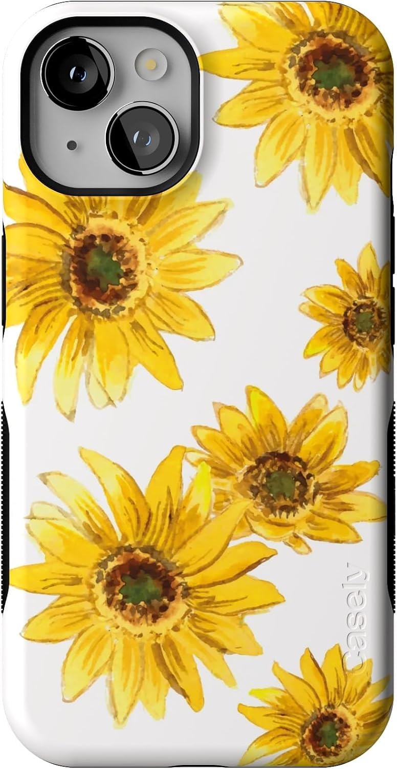 Casely iPhone 14 Case | Pastel Garden | Sunday Best | Compatible with MagSafe | Bold Protective Design