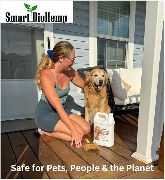 Plant-Powered 1-Gallon Protectant, Protects Wood from Water & UV Rays,