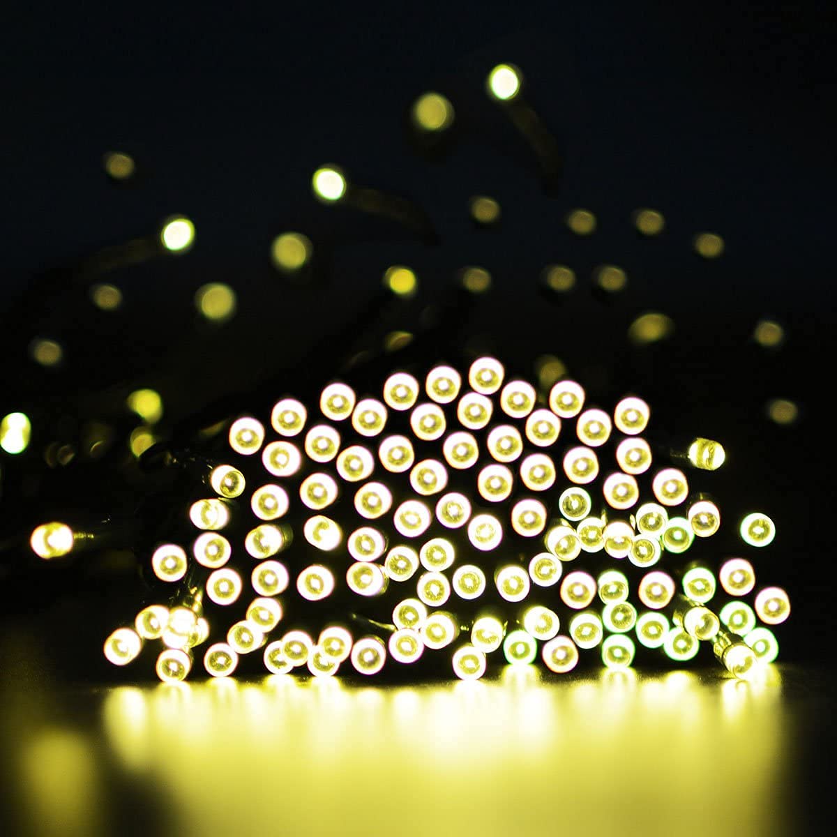 LALAPAO 2 Pack Super-Long Solar String Lights Total 170Ft 480 LED 8 Modes Solar Powered Outdoor Waterproof Christmas Fairy Lights for Xmas Tree Garden Lawn Home Wedding Party Decor(Warm White)