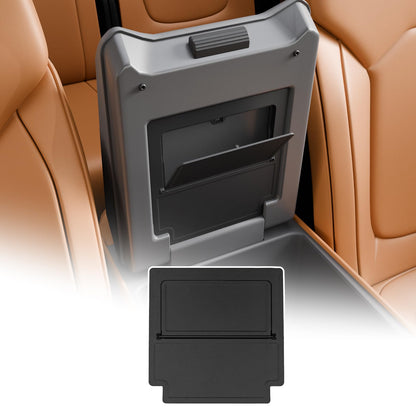 Maxzina Center Console Hidden Box Compatible with 2023-2026 Honda Pilot & 2024-2026 Ridgeline & 2024-2026 Passport Secret Storage Box ABS Plastic Armrest Organizer Compartment 2025 Pilot Accessories