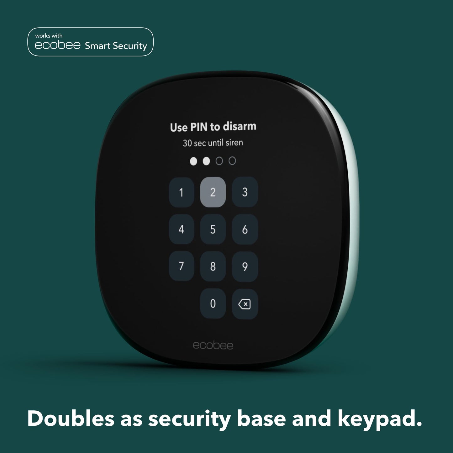 ecobee Smart Thermostat Enhanced - Programmable Wifi Thermostat - Works with Siri, Alexa, Google Assistant - Energy Star Certified - Smart Home