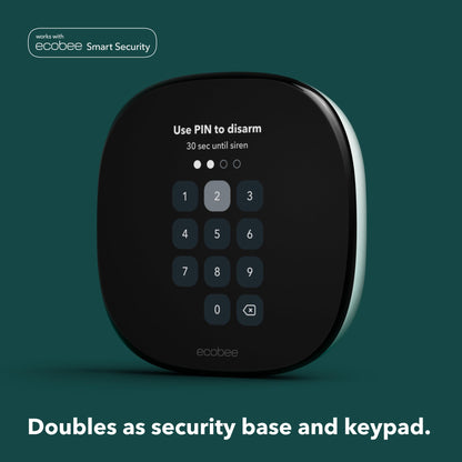 ecobee Smart Thermostat Enhanced - Programmable Wifi Thermostat - Works with Siri, Alexa, Google Assistant - Energy Star Certified - Smart Home