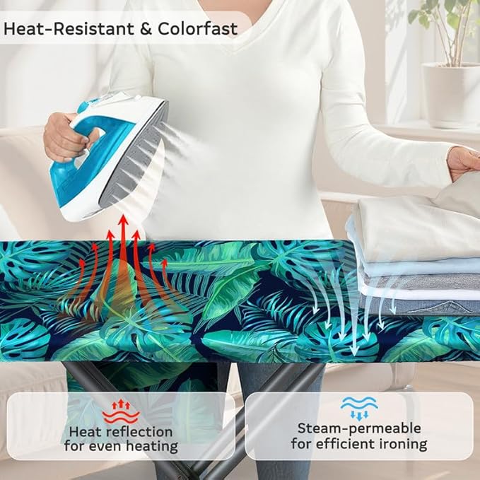 FIOBEE Ironing Board Cover and Pad Extra Thick Iron Board Pad