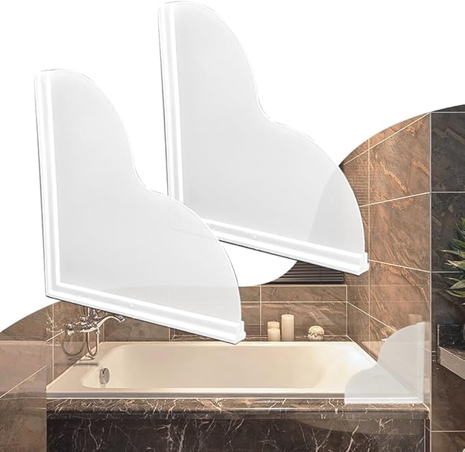 Shower Splash Guard Kit, Large Splash Guards