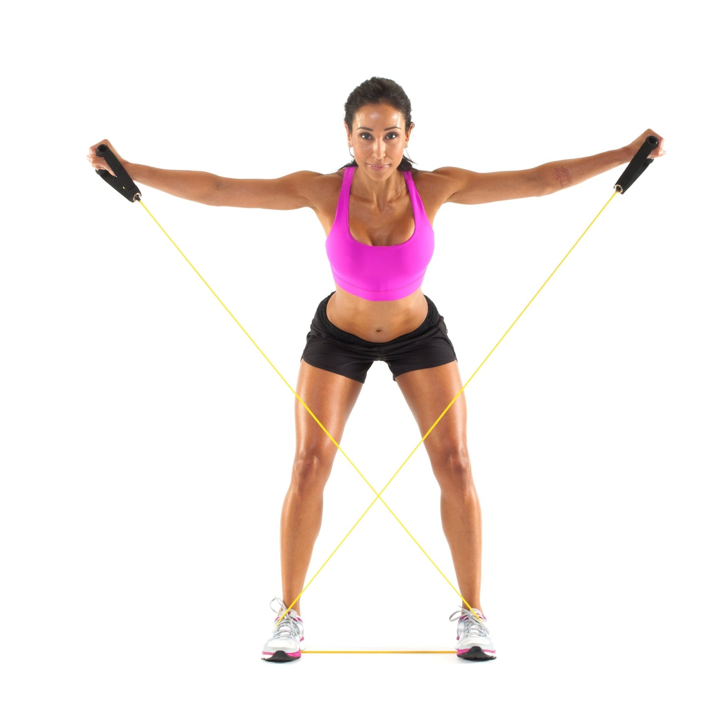 Black Mountain Products Single Resistance Band - Door Anchor and Starter Guide Included