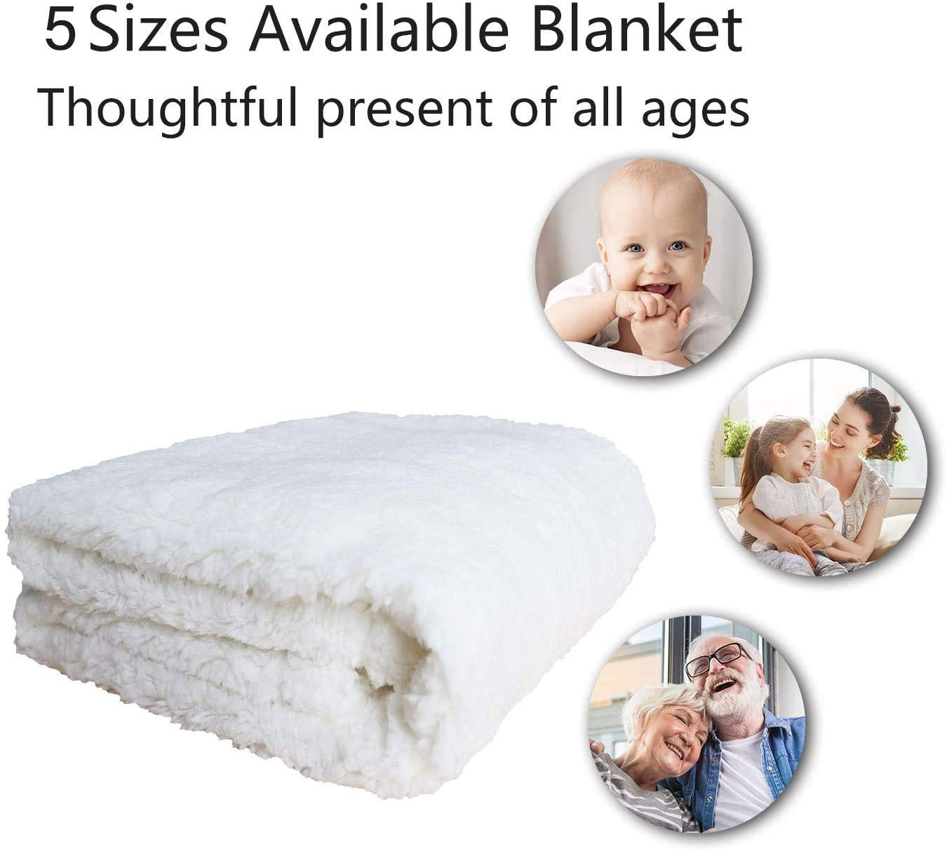 Feelyou Abstract Ombre Fleece Throw Blanket Throw 50"x60" Kids Romantic Rose Plush Blanket for Bed Sofa Couch Boys Girls Teens Purple Pink Sherpa Blanket Soft Geometric Striped Fuzzy Blanket