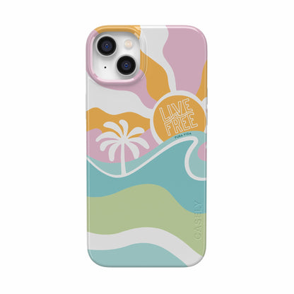 Casely iPhone 14 Pro Max Case | Fit Check | Neutral Checkerboard | Compatible with MagSafe | Classic Ultra Slim Design