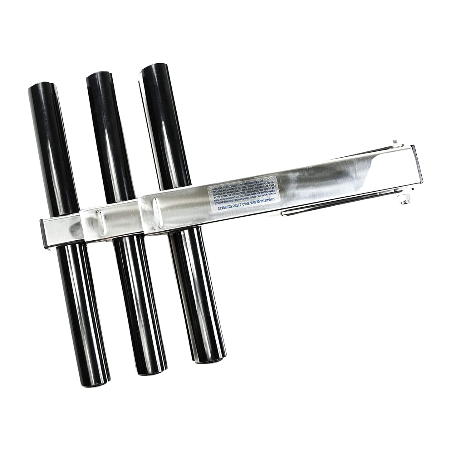 MARINE CITY 3-Step Telescoping Ladder – Stainless Steel, Flip-Up, Anti-Slip, 3-5/8” Deployed Length, 13-1/2” Width, for Marines, Boats, Ships, Yachts (Pack of 1)