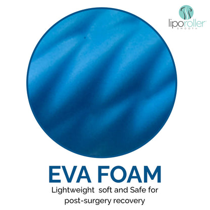 LIPOROLLER Post Liposuction Massager – Lymphatic Drainage Massager for Post Lipo Surgery – Quality EVA Material - Ridges and Grooves for Post-Op Recovery, Ideal Liposuction Recovery Supplies