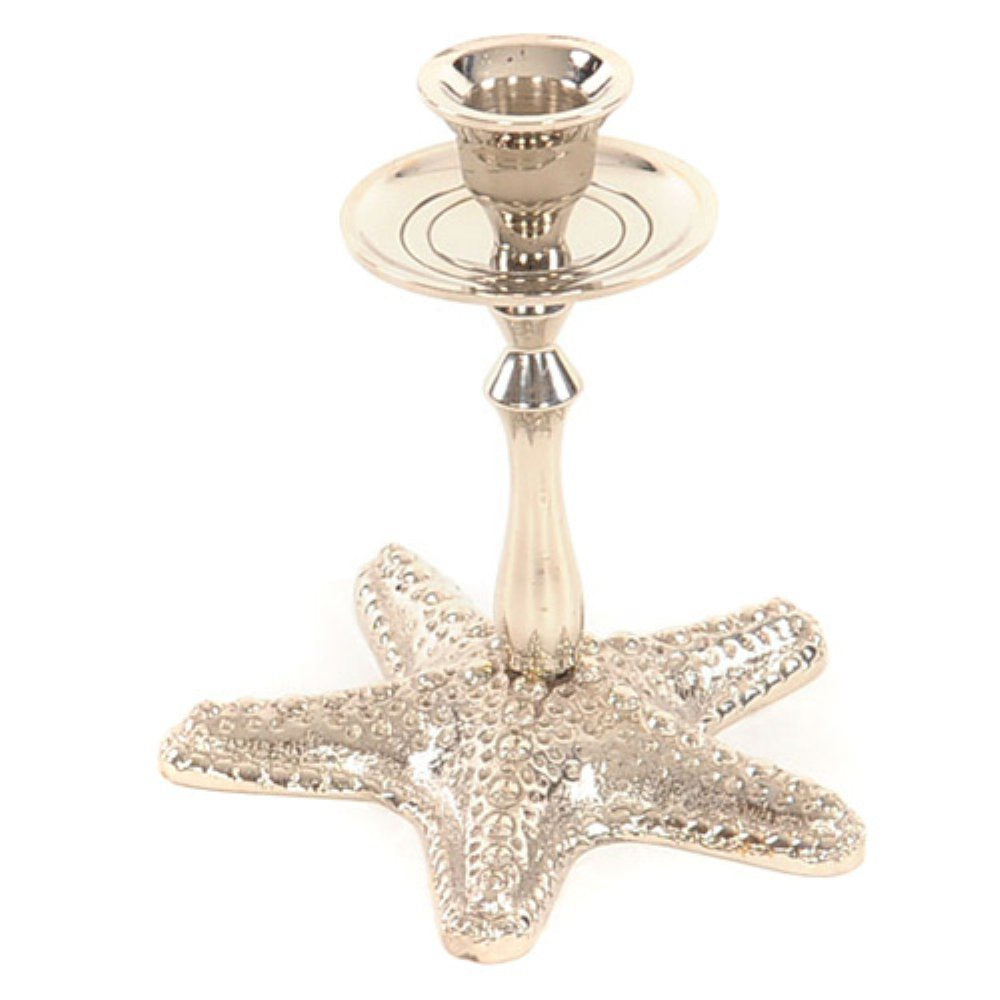 Old Modern Handicrafts Star Fish Candle Holder - Made from Brass - A Coastal Elegance Addition to Your Home Décor - 4.5" x 4.75" Inches