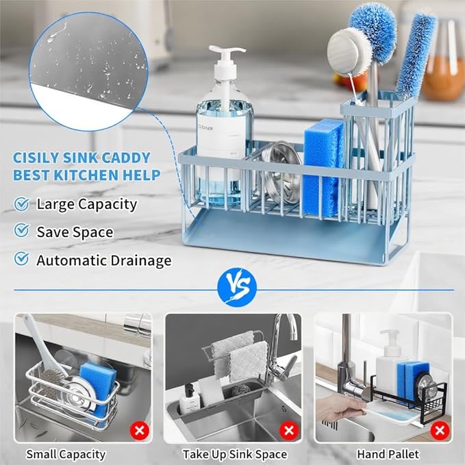 Cisily Sink Caddy Organzier