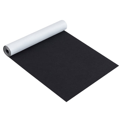 BENECREAT 40cmx2m Black Self Adhesive Sticky Backed Felt, Multipurpose Adhesive Fabric Sheet Roll for Drawer Box Liner, Cup Mat, Picture Framing, Chair Leg, 1mm Thick