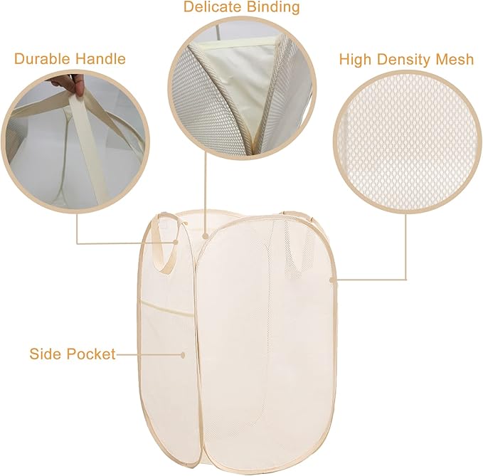 2Pack Collapsible Laundry Basket