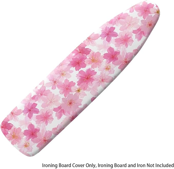 Pink Floral Ironing Board Cover