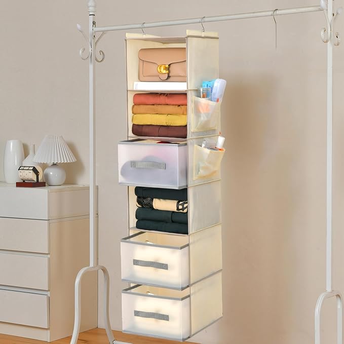 6-Tier Hanging Closet Organizer