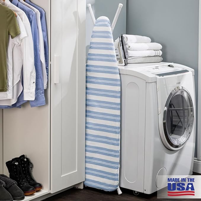 Full Size Ironing Board Made in USA – Blue Stripe by Seymour Home Products 4