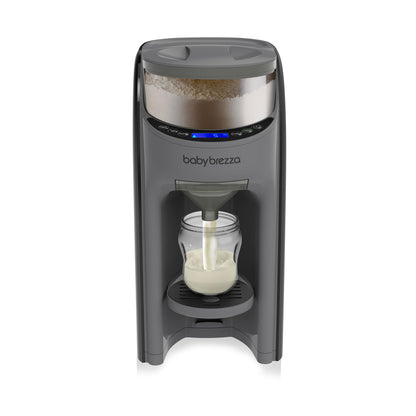 Baby Brezza Formula Pro Advanced Formula Dispenser Machine - Automatically Mix a Warm Formula Bottle Instantly - Easily Make Bottle with Automatic Powder Blending, Charcoal