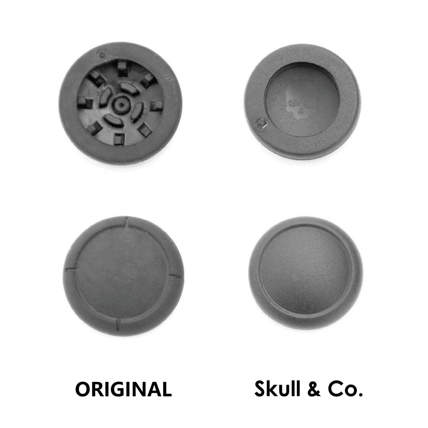 Skull & Co. Replacement Joystick Covers for Nintendo Switch and Switch Lite (Repair Parts)