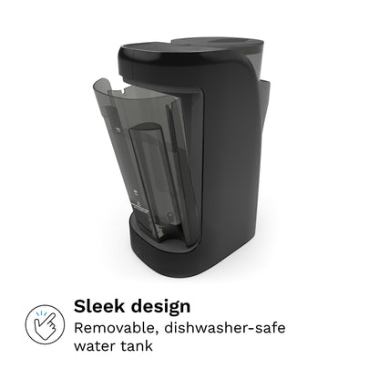 Baby Brezza Formula Pro Advanced Formula Dispenser Machine - Automatically Mix a Warm Formula Bottle Instantly - Easily Make Bottle with Automatic Powder Blending, Charcoal