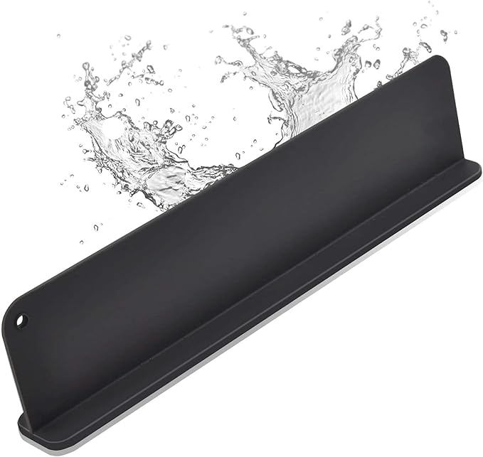 Silicone Sink Splash Guard for Kitchen Faucet – 17.3" Water Splash Guard