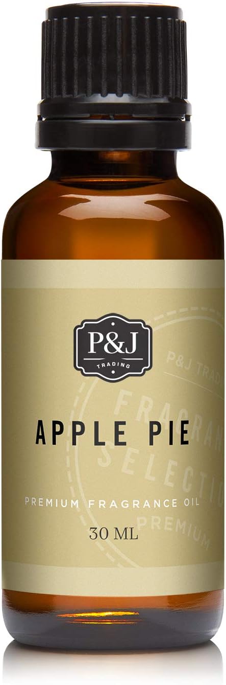 P&J Fragrance Oil Autumn Set | Brown Sugar, Apple, Harvest Spice, Vanilla, Forest Pine, and Snickerdoodle Candle Scents for Candle Making, Freshie, Soap Making Supplies, Diffuser Oil Scents