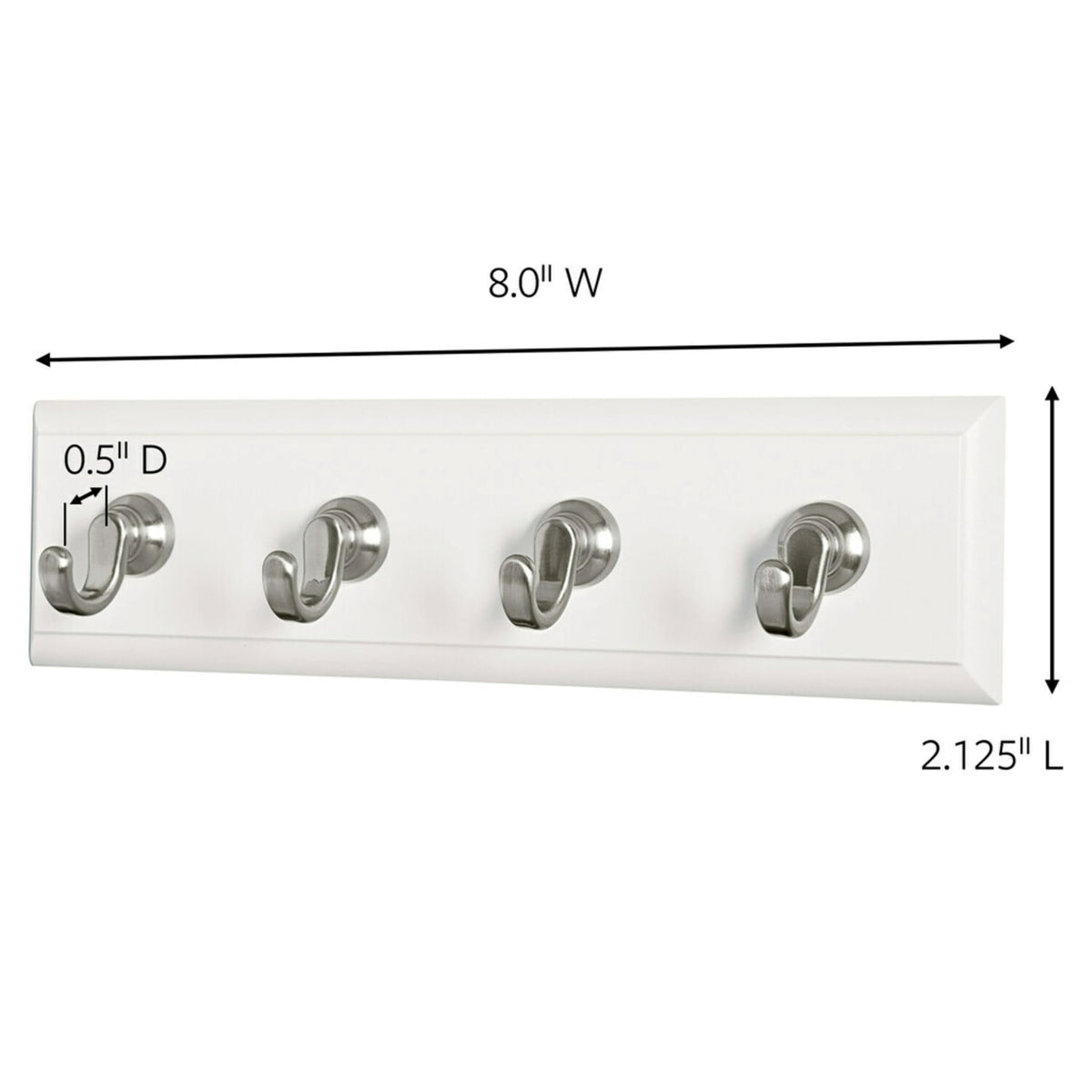 Command HOM-18Q-ES Key Rail, 0, Quartz