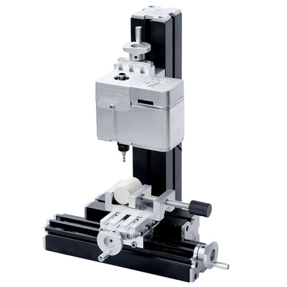 ZHRUI Electroplated Mini Metal Milling Machine 36W 20000rpm DIY Vertical Miniature Mill Lathe Machine Tools for Creative Maker Miniature Miller