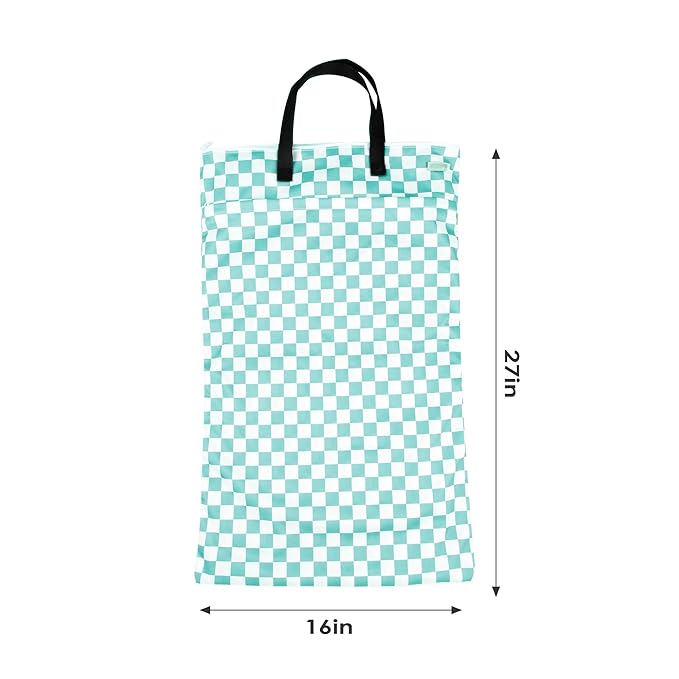 wegreeco Reusable Hanging Wet Dry Cloth Diaper Bag