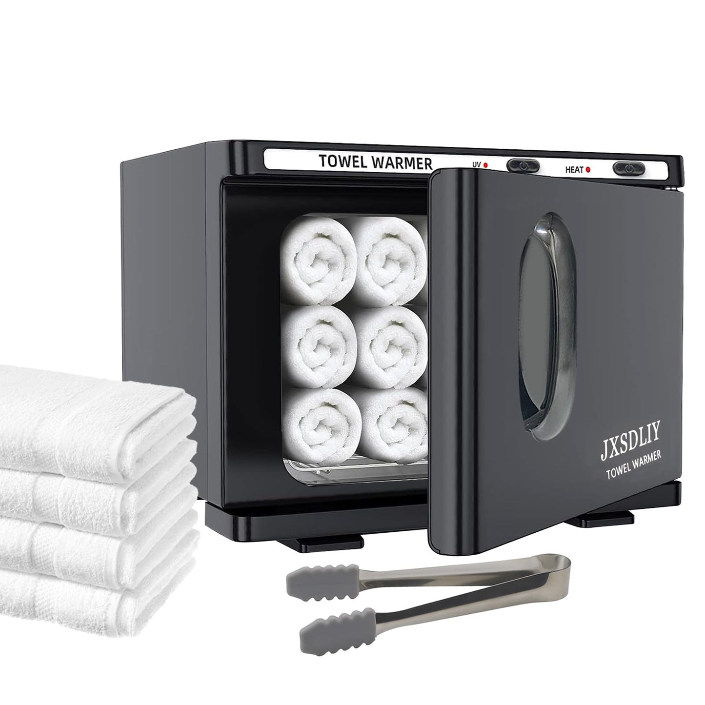 Small Hot Towel Warmer for Spa Home Salon Esthetician 2-in-1 5L Mini Personal Hot Towel Cabinet Towel Warmers Spa, Fast Heating Towel Heater Towel Steamer for Facials…