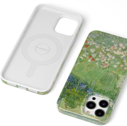 Casely iPhone 14 Pro Max Case | Fit Check | Neutral Checkerboard | Compatible with MagSafe | Classic Ultra Slim Design