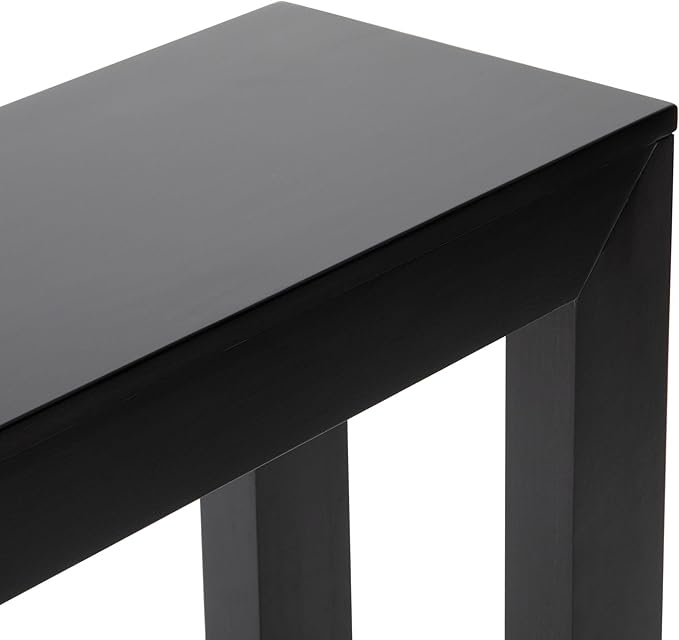 Plank+Beam Modern Solid Wood Console Table, 56 Inch, Sofa Table, Narrow