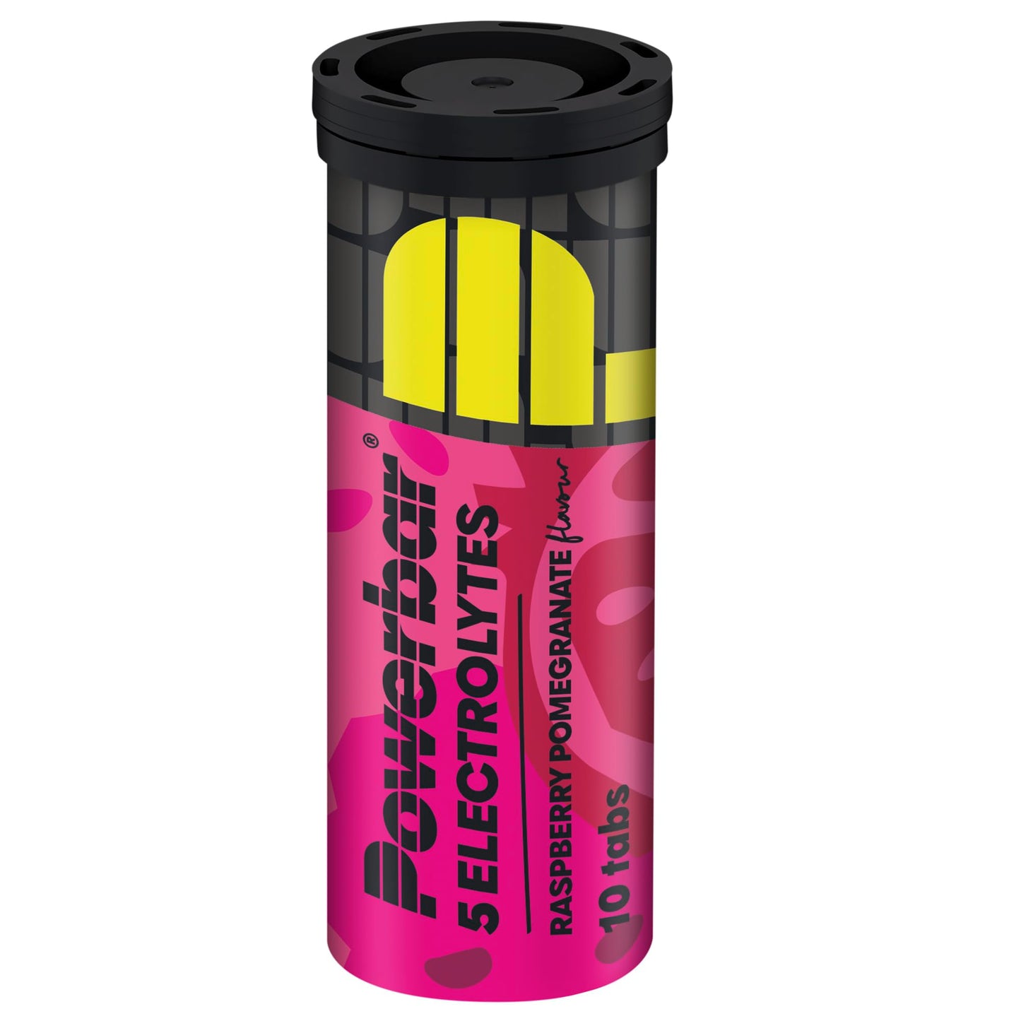 POWERBAR 5 Electrolytes Raspberry Pomegranate 12x10Tabs - Effervescent tabs providing the electrolytes