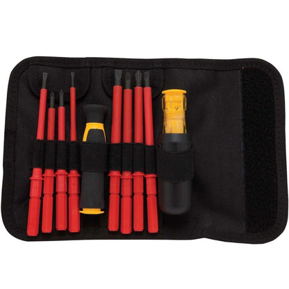 Dewalt DWHT66417 Vinyl Grip Insulated Screwdriver Set - 10 PC