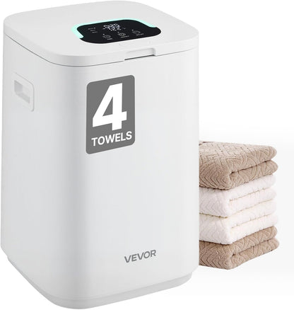 VEVOR Towel Warmers for Bathroom, Towel Warmer Bucket Auto Shut Off for Spa Fits up to 3 Oversized Towels, Blankets, Clothes, Bathrobes, PJ's and More