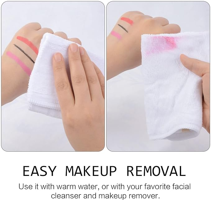 SINLAND Microfiber Facial Cloths Fast Drying Washcloth 12inch x 12inch