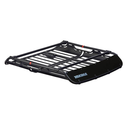 Yakima OffGrid Large Premium Cargo Basket Roof Rack with Quick Release Mounting System and Removable Fairing and Accessory Bars, Black
