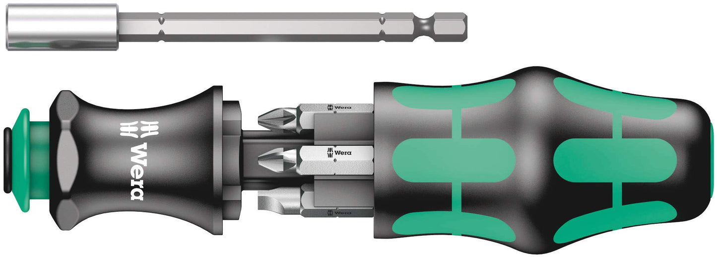 Wera 073240 Kraftform Kompakt 28 Screwdriver Bit Set,Multi-colour,0.25 inches